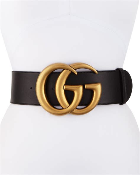 gucci elastic belt black|extra wide Gucci belt.